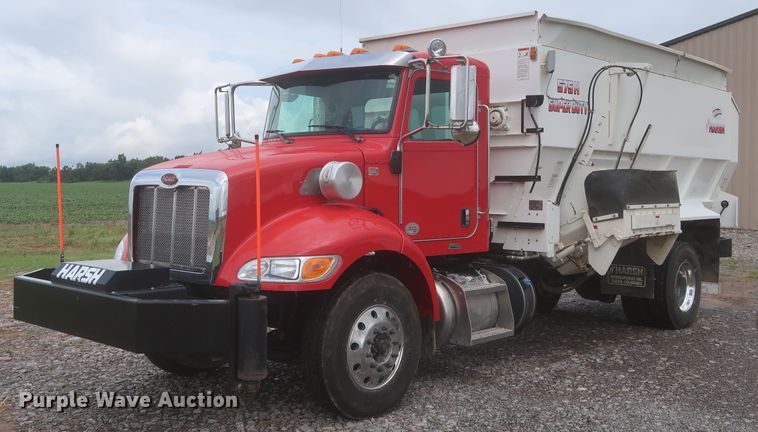 image for item DJ1931 2017 Peterbilt 337  feed mixer truck