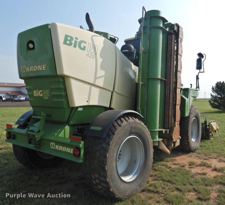 image for item DK2380 2015 Krone Big M 420  windrower