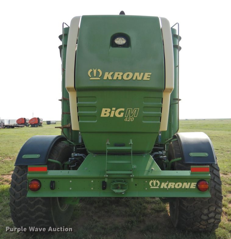 image for item DK2380 2015 Krone Big M 420  windrower