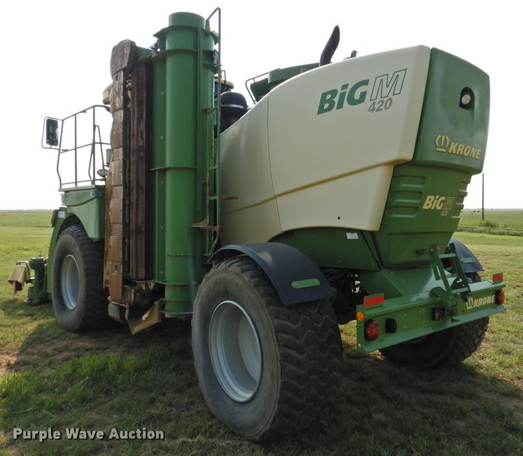 image for item DK2380 2015 Krone Big M 420  windrower