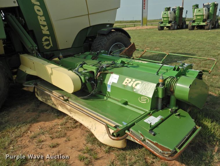image for item DK2380 2015 Krone Big M 420  windrower