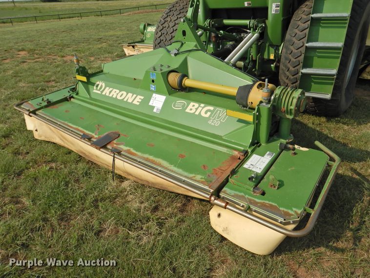 image for item DK2380 2015 Krone Big M 420  windrower