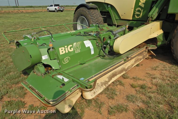 image for item DK2380 2015 Krone Big M 420  windrower