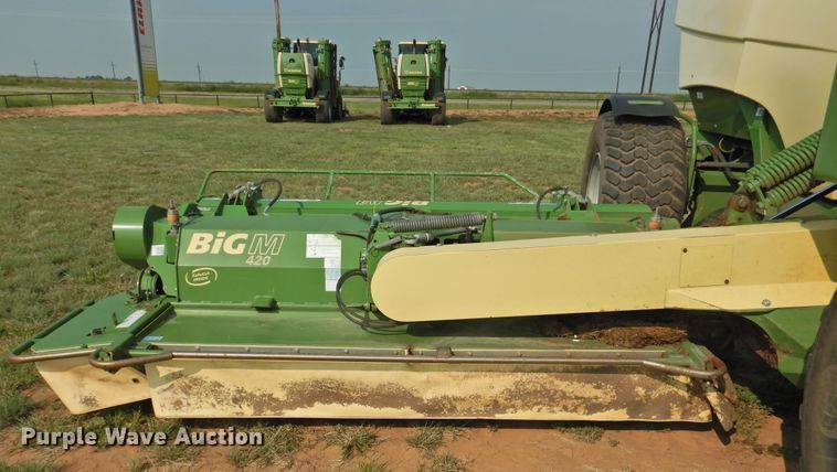 image for item DK2380 2015 Krone Big M 420  windrower