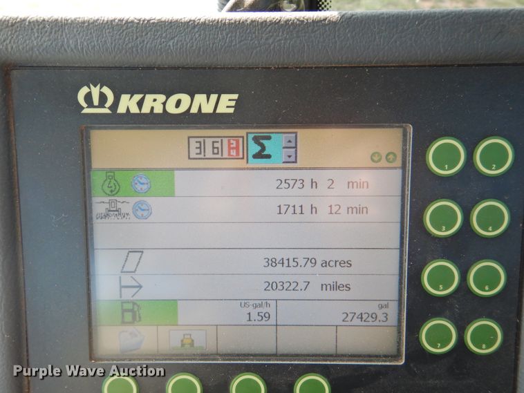 image for item DK2380 2015 Krone Big M 420  windrower