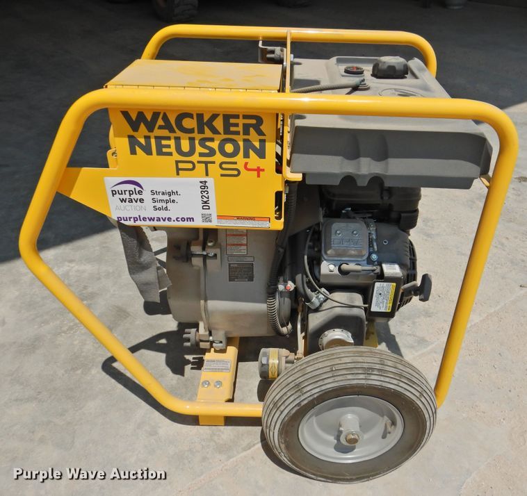 image for item DK2394 2017 Wacker Neuson PTS4V  water pump