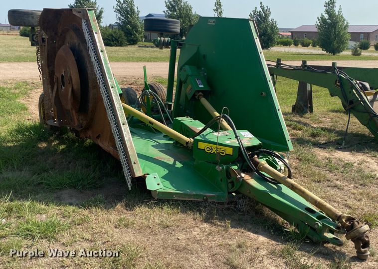 image for item DK8024 John Deere CX15  batwing rotary mower