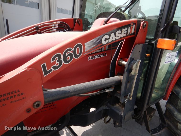 image for item DL3390 2008 Case IH Farmall 55  MFWD tractor