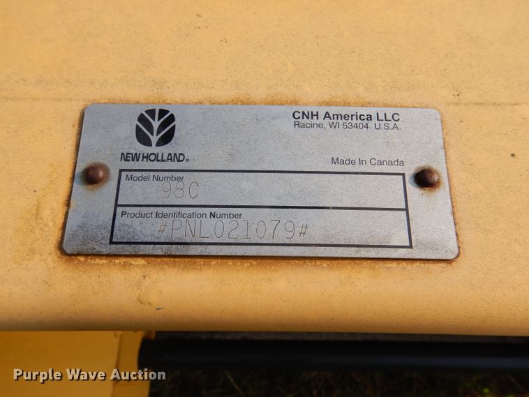 image for item DL3430 New Holland 98C  corn head