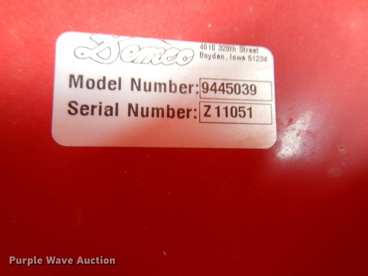 image for item DL3447 Demco 550  grain cart