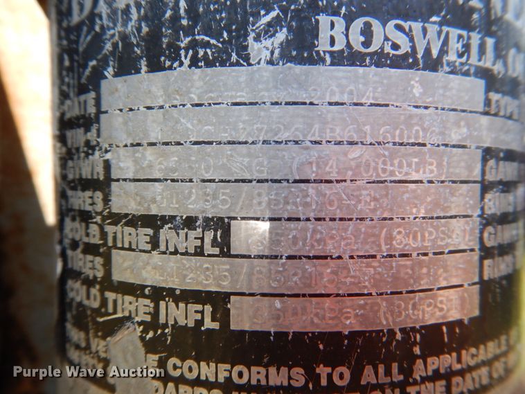 image for item DM3872 2004 Bale Runner  hay bale mover