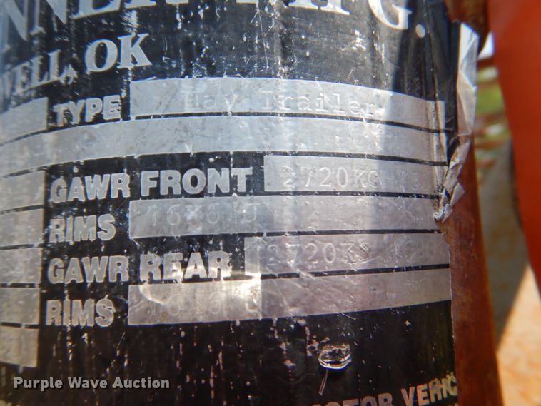 image for item DM3872 2004 Bale Runner  hay bale mover