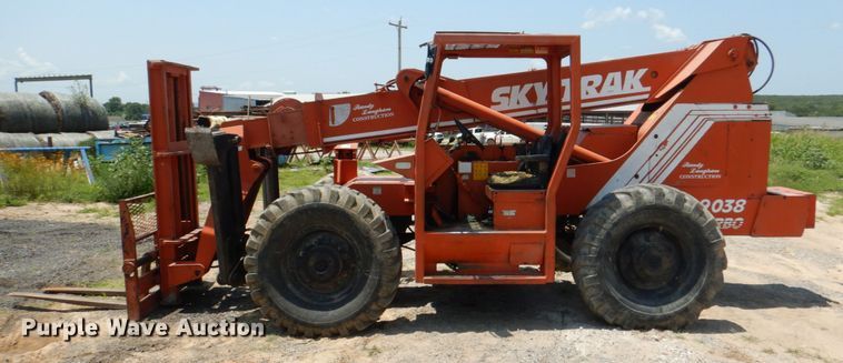 image for item DM3875 SkyTrak 9038  telehandler