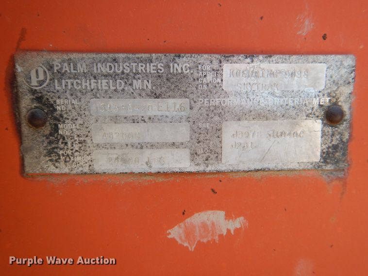 image for item DM3875 SkyTrak 9038  telehandler