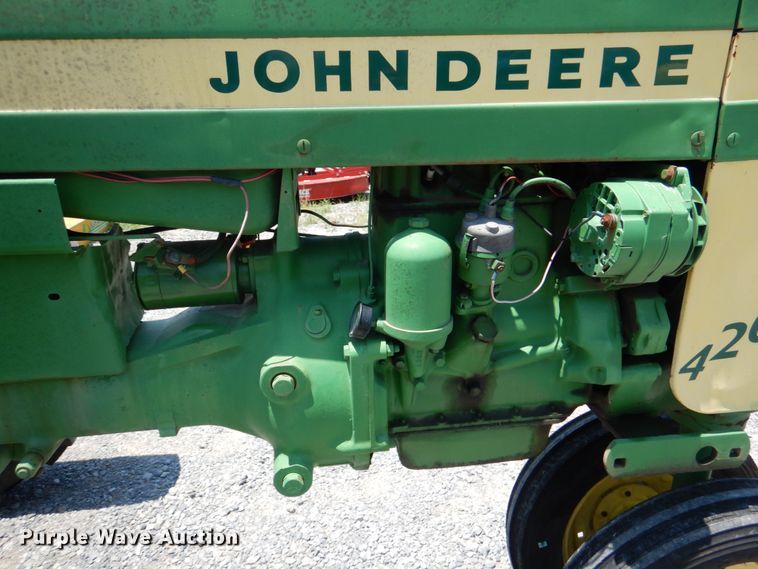 image for item DM3877 1956 John Deere 420  tractor