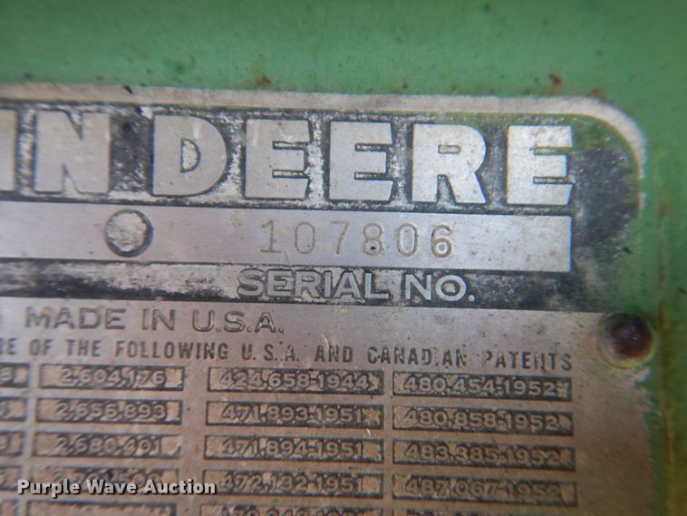 image for item DM3877 1956 John Deere 420  tractor