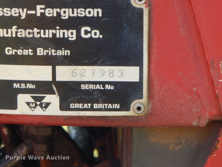 image for item HP9537 Massey Ferguson 250  tractor