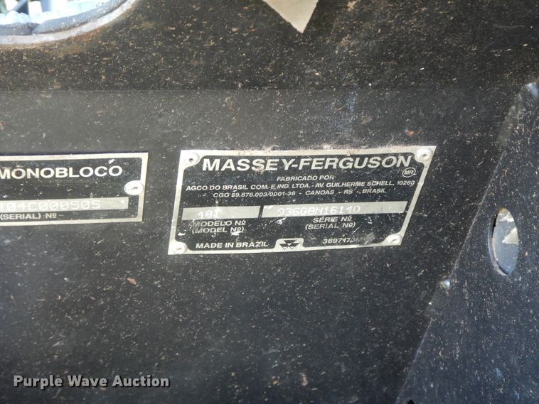 image for item HP9643 2004 Massey Ferguson 481  MFWD tractor