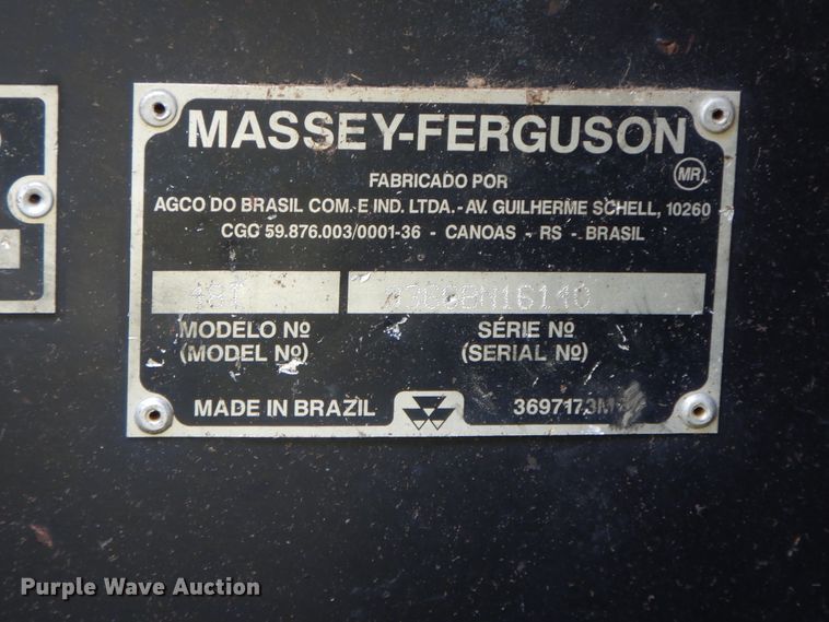 image for item HP9643 2004 Massey Ferguson 481  MFWD tractor