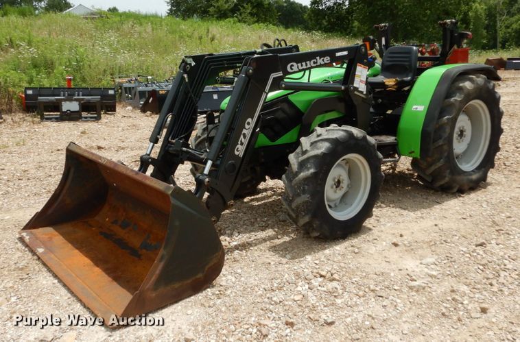 image for item II9631 Deutz Agrolux 60  MFWD tractor
