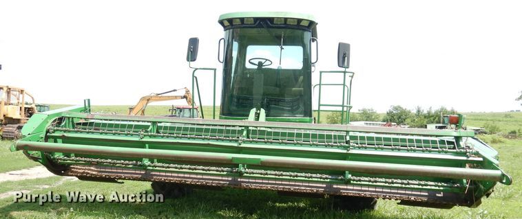 image for item IW9914 1998 John Deere 4890  windrower