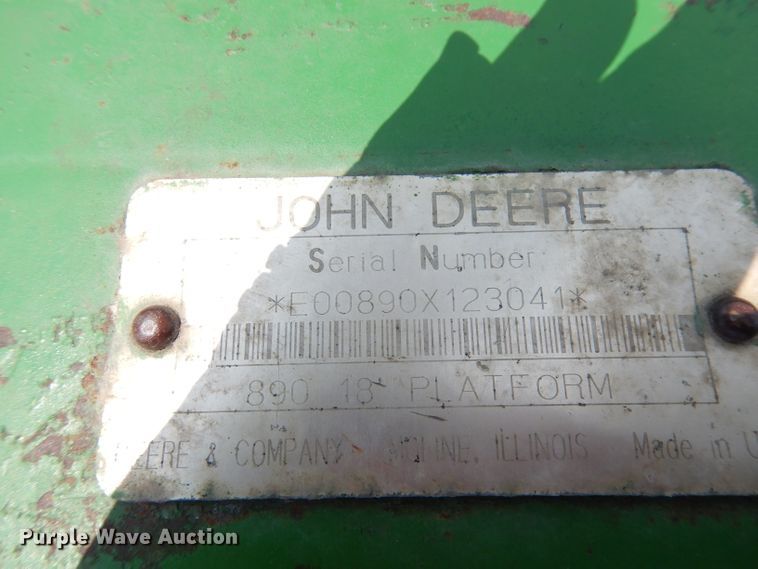 image for item IW9914 1998 John Deere 4890  windrower