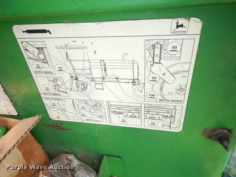 image for item IW9914 1998 John Deere 4890  windrower