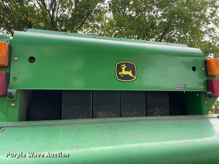 image for item KK9596 2005 John Deere 457  round baler