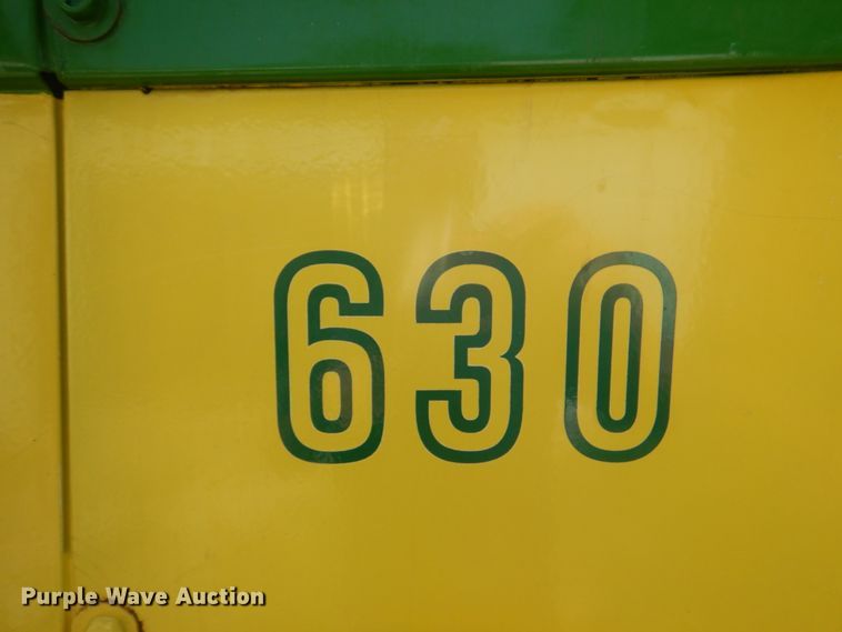 image for item KW9974 1958 John Deere 630  tractor