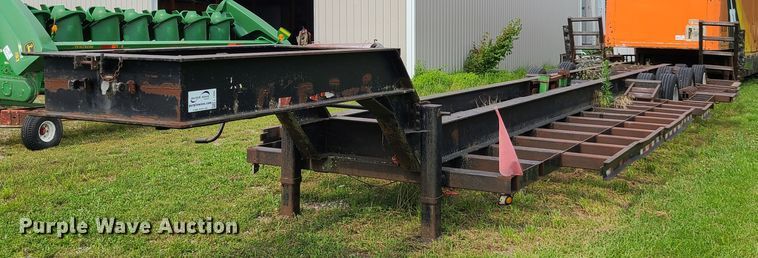 image for item L1305 1991 Bison  combine trailer