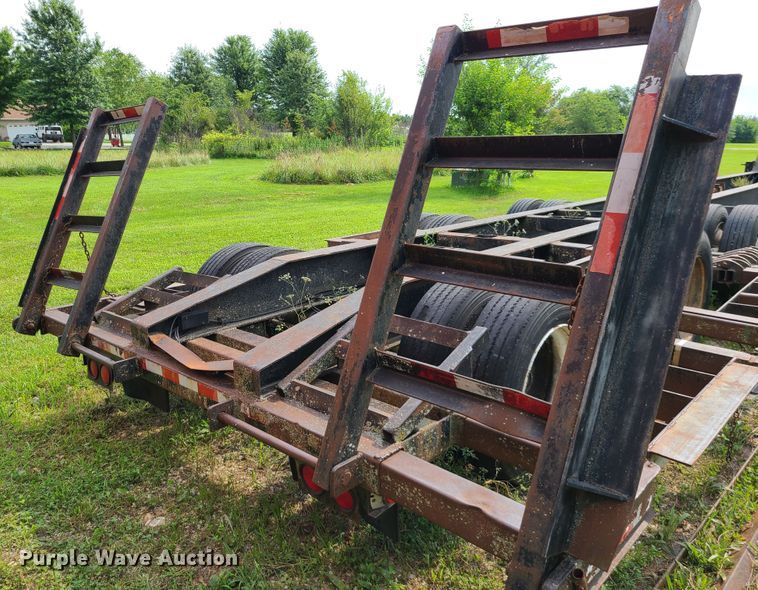 image for item L1305 1991 Bison  combine trailer