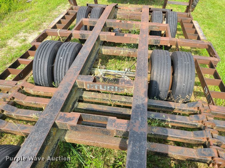 image for item L1305 1991 Bison  combine trailer