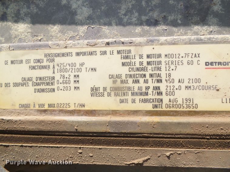 image for item DI5675 1992 Peterbilt 379  tow truck