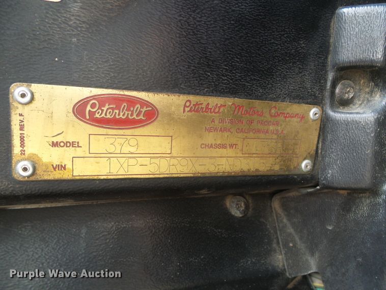 image for item DI5675 1992 Peterbilt 379  tow truck