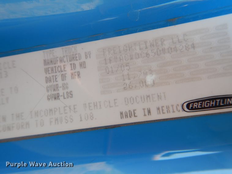 image for item DK8009 2005 Freightliner Business Class M2  winch truck