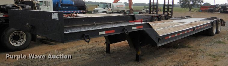 image for item DL0503 1992 Nuttal  drop deck equipment trailer