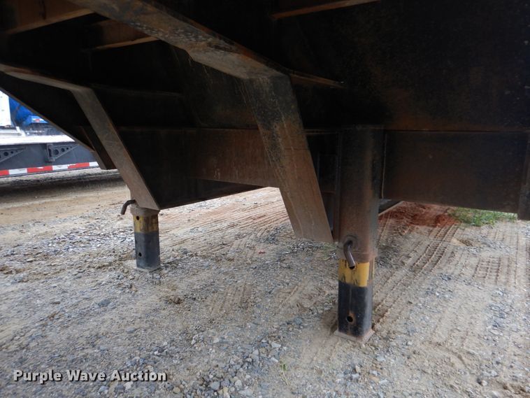 image for item DL0503 1992 Nuttal  drop deck equipment trailer