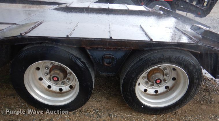 image for item DL0503 1992 Nuttal  drop deck equipment trailer