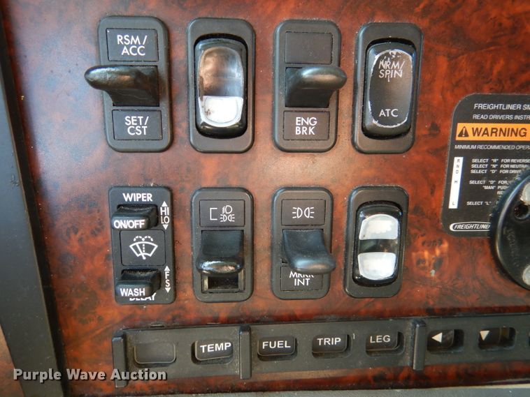 image for item DL3357 2007 Freightliner CST120  semi truck