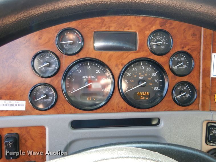 image for item DL3454 2009 Peterbilt 367  semi truck