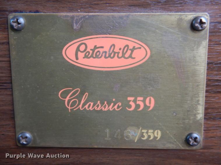 image for item DM3894 1987 Peterbilt 359 Classic  semi truck