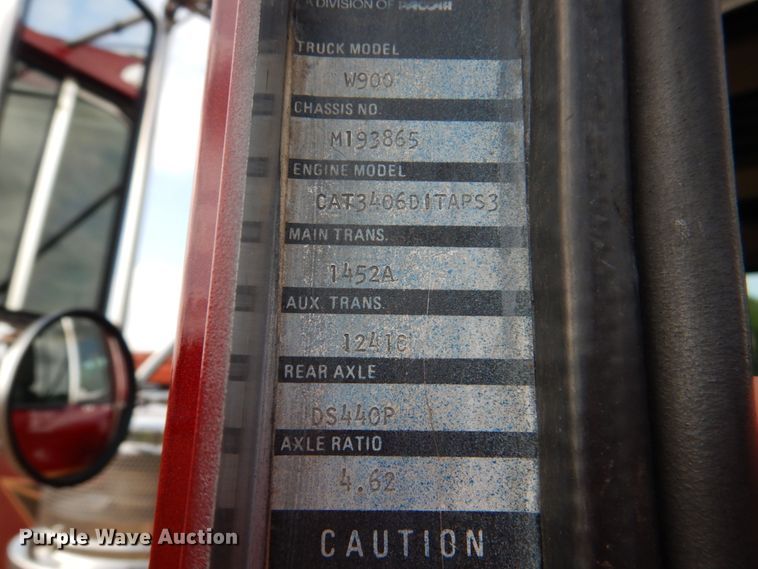 image for item DM3895 1981 Kenworth W900  semi truck