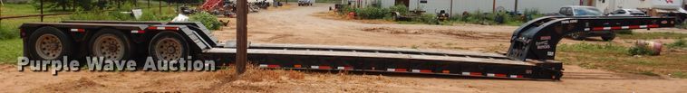 image for item DM6244 2011 Trail King TK110HDG  lowboy equipment trailer