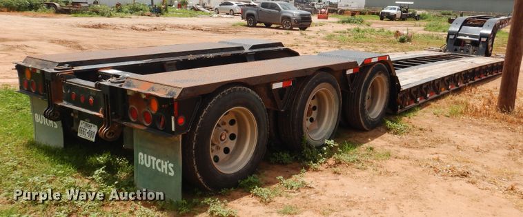 image for item DM6244 2011 Trail King TK110HDG  lowboy equipment trailer