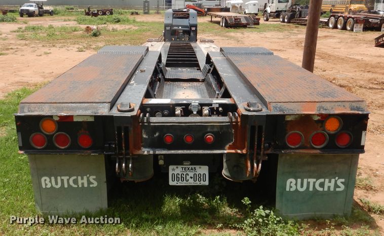 image for item DM6244 2011 Trail King TK110HDG  lowboy equipment trailer