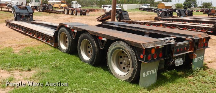 image for item DM6244 2011 Trail King TK110HDG  lowboy equipment trailer
