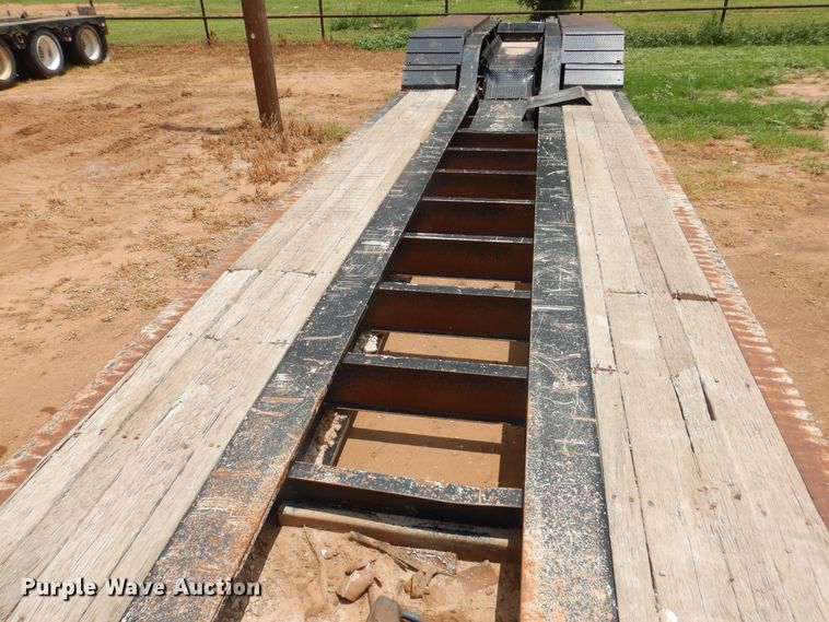 image for item DM6244 2011 Trail King TK110HDG  lowboy equipment trailer