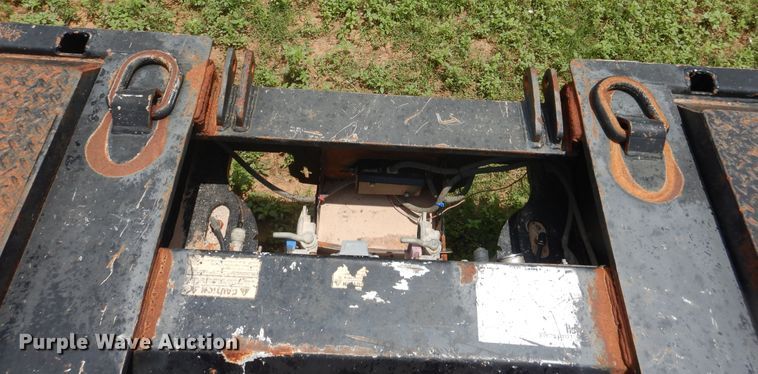 image for item DM6244 2011 Trail King TK110HDG  lowboy equipment trailer