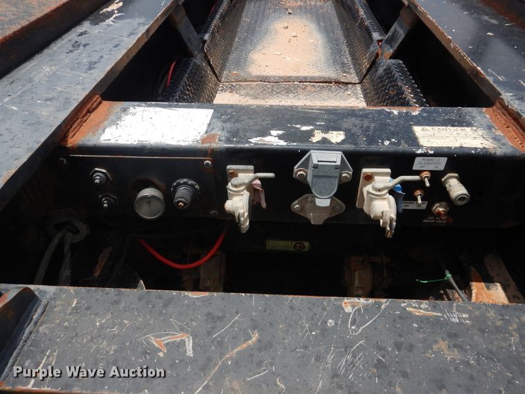 image for item DM6244 2011 Trail King TK110HDG  lowboy equipment trailer