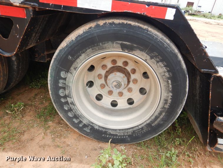 image for item DM6244 2011 Trail King TK110HDG  lowboy equipment trailer